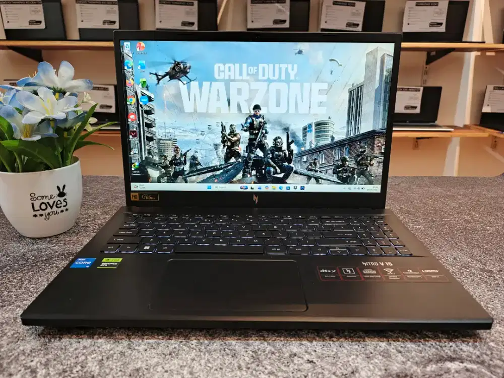 Jual Cepat! Laptop Gaming Siap Pakai ACER NITRO ANV15-51 RAM 8 GB
