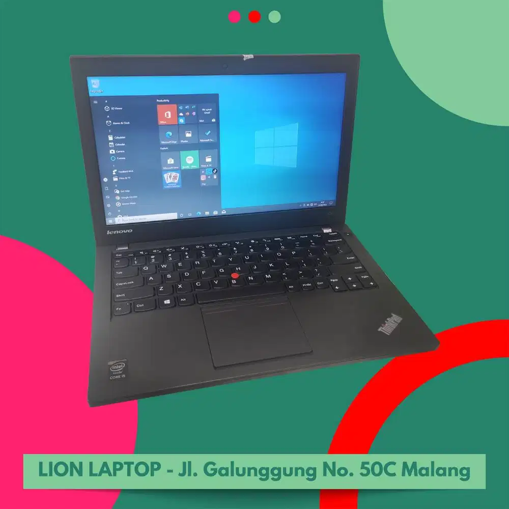 RAM 8GB SSD 256GB Core i5 Murah Lenovo Thinkpad X240 [13|06]