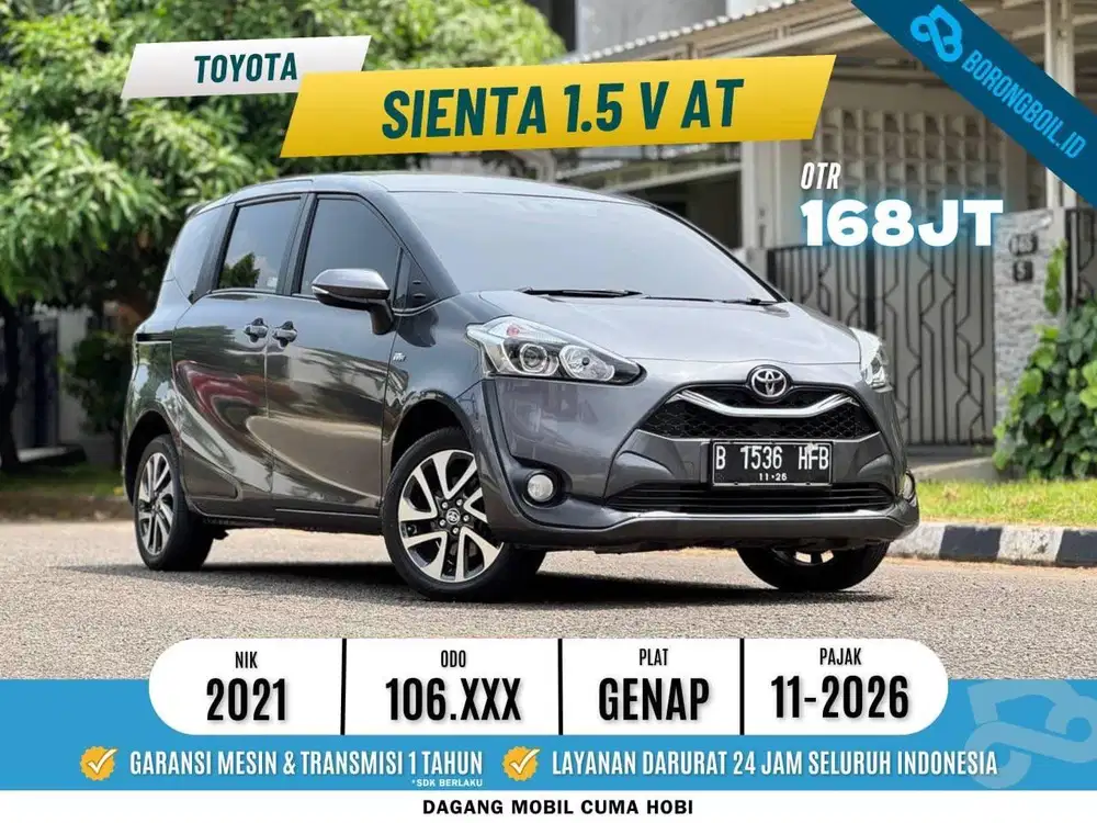 Sienta 1.5 V AT 2021