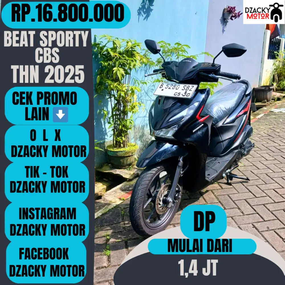 BEAT SPORTY CBS THN 2025 SECOND LIKE NEW