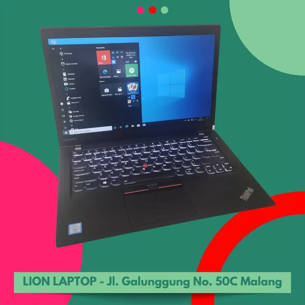 RAM 8GB SSD 256GB Core i5 Touchscreen SLIM Lenovo Thinkpad T470s [13|0