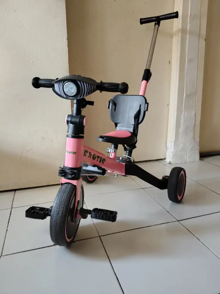 Jual Sepeda Exotic 6in1 Roda 3 Pink