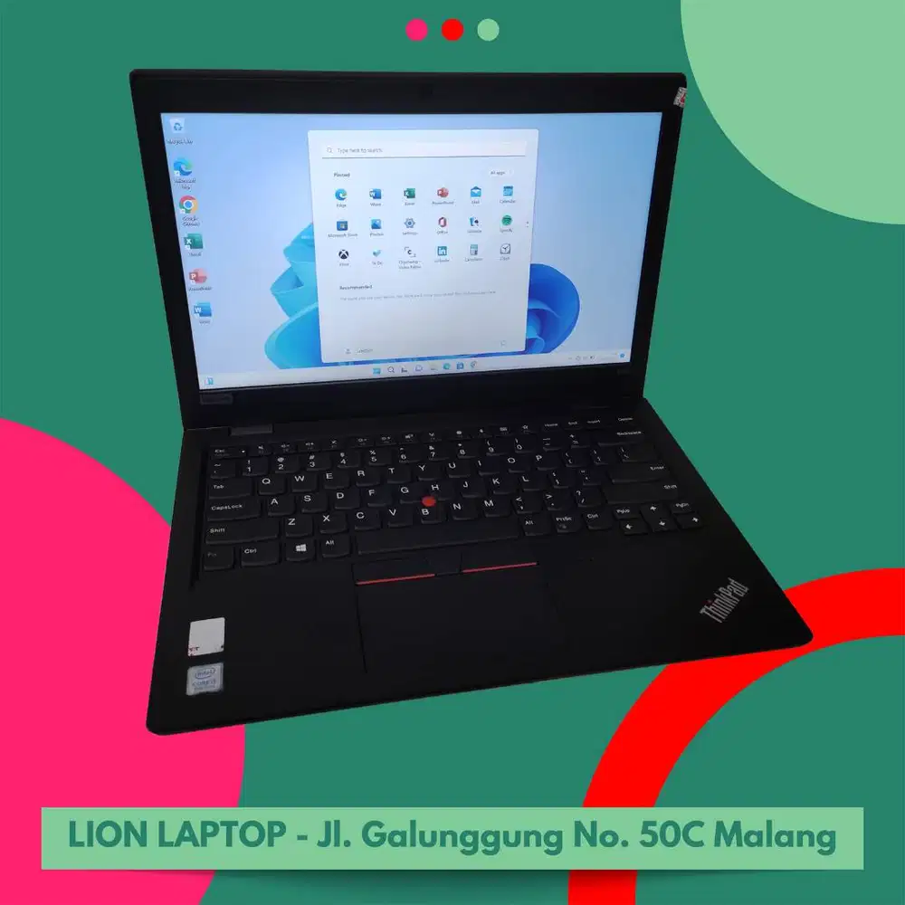 Core i5 Gen 8 RAM 8GB SSD 256GB Lenovo Thinkpad L390 [13|06]