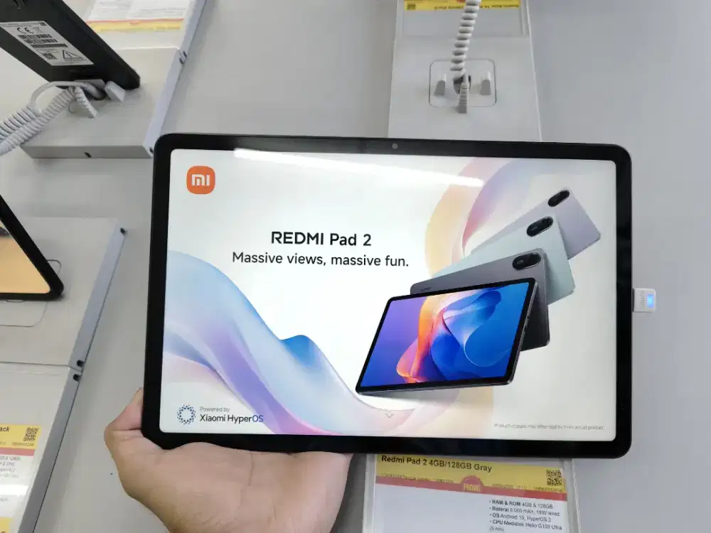 Redmi Pad 2 4/128GB cicilan mulai dari 0% menggunakan kredivo