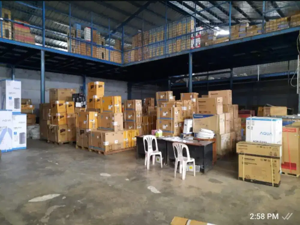 Disewakan Gudang area Kalimalang Pdk Gede akses kont 40 ft dkt tol