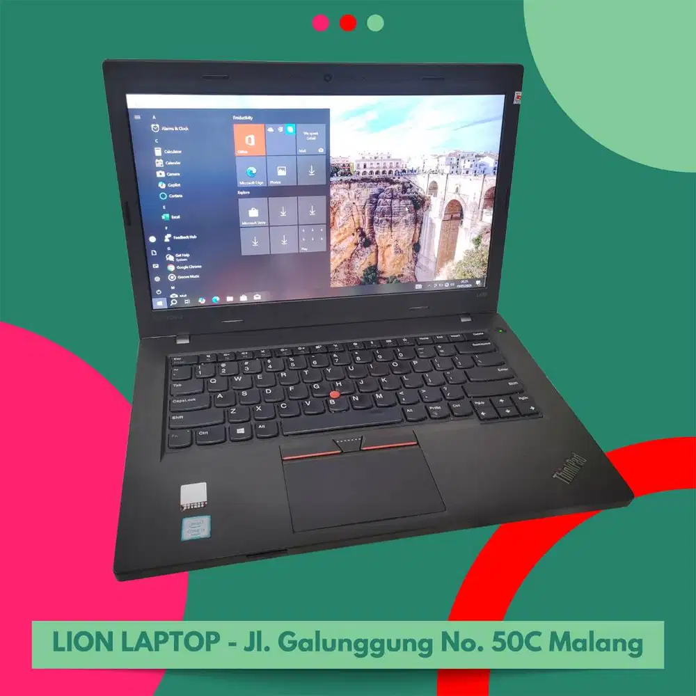 RAM 8GB Core i5 SSD Murah Lenovo Thinkpad L470 [13|06]