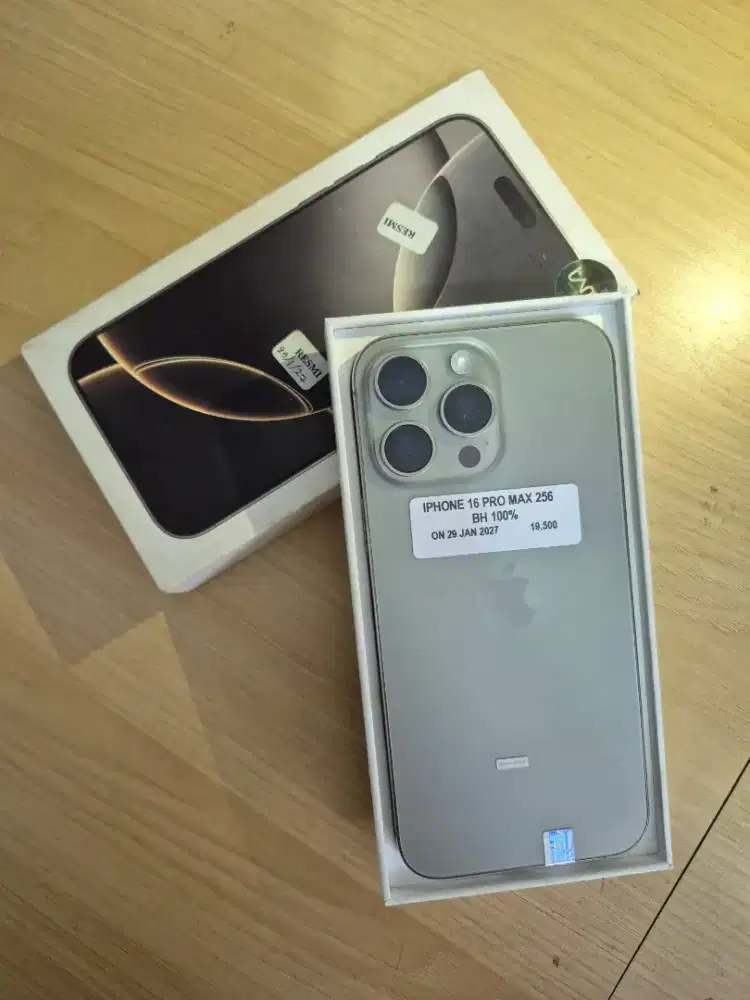 Iphone 16 Pro Max 256 Istimewa BH 100% CC 2