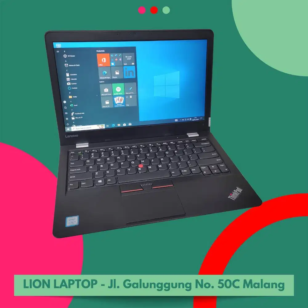 Core i3 Gen 7 Murah RAM 8GB SSD 256GB Lenovo Thinkpad 13 [13|06]