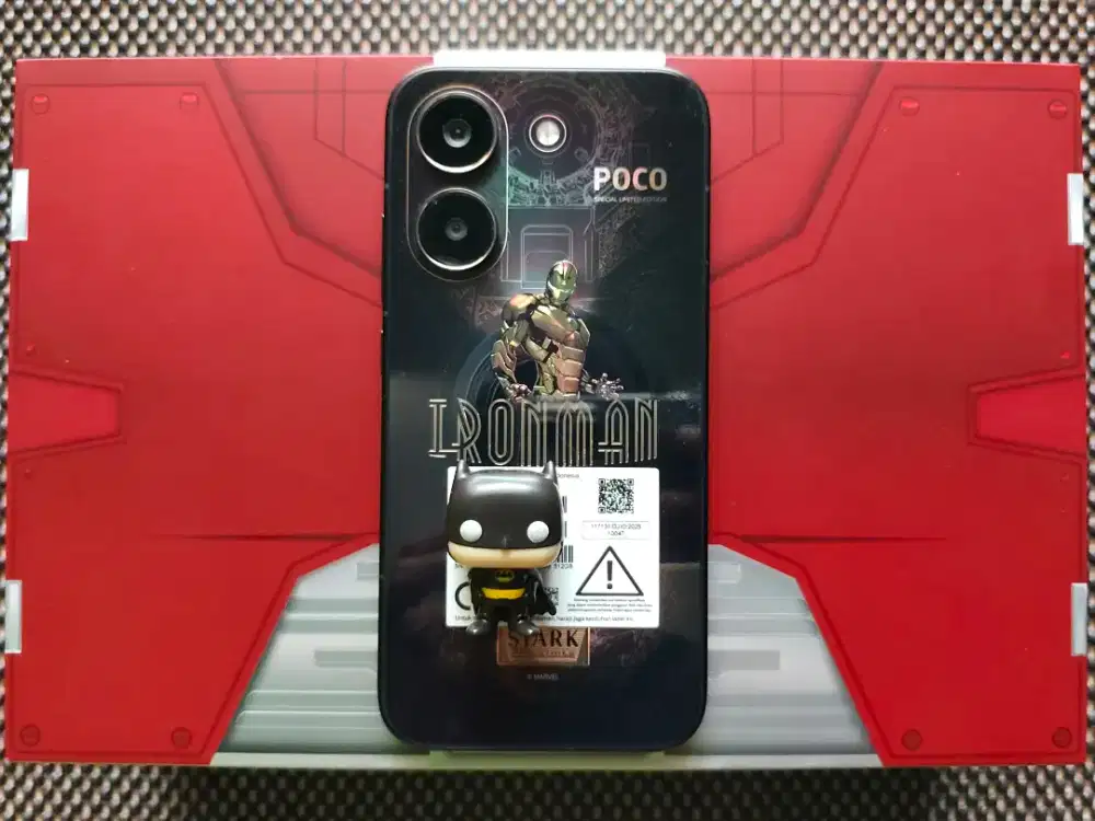 poco x8 pro 5g 12/512 iron man fullset