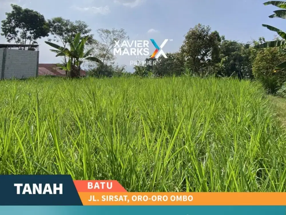 Dijual Tanah Siap Bangun 600 Jtan di Oro Oro Ombo Batu