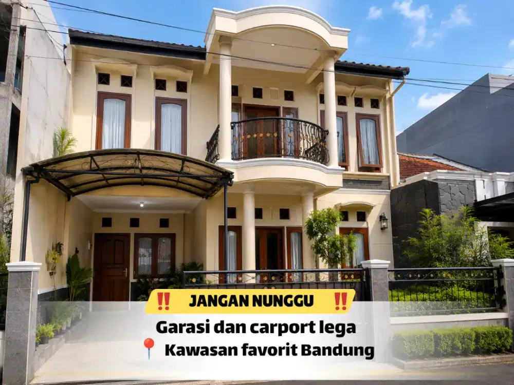 Rumah Mewah Antapani 2 Lantai, Tinggal Masuk & Nyaman Dihuni!