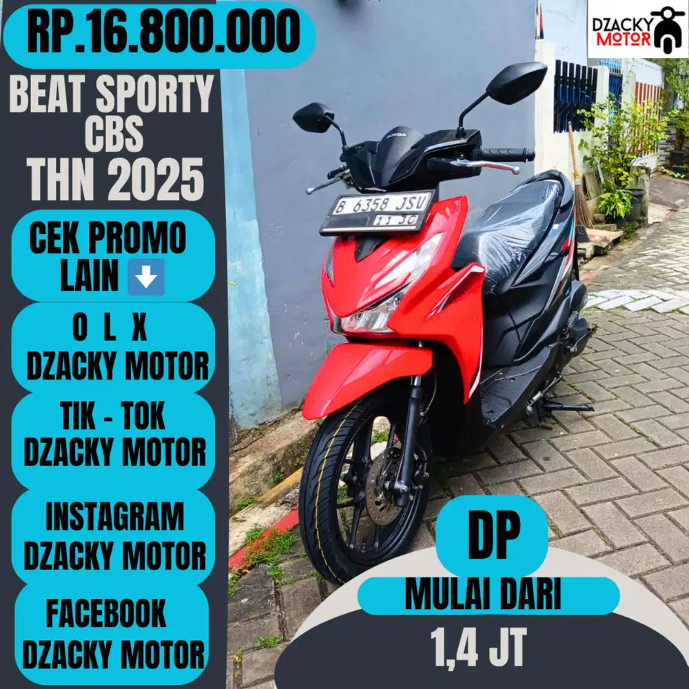 BEAT SPORTY CBS THN 2025 SECOND LIKE NEW