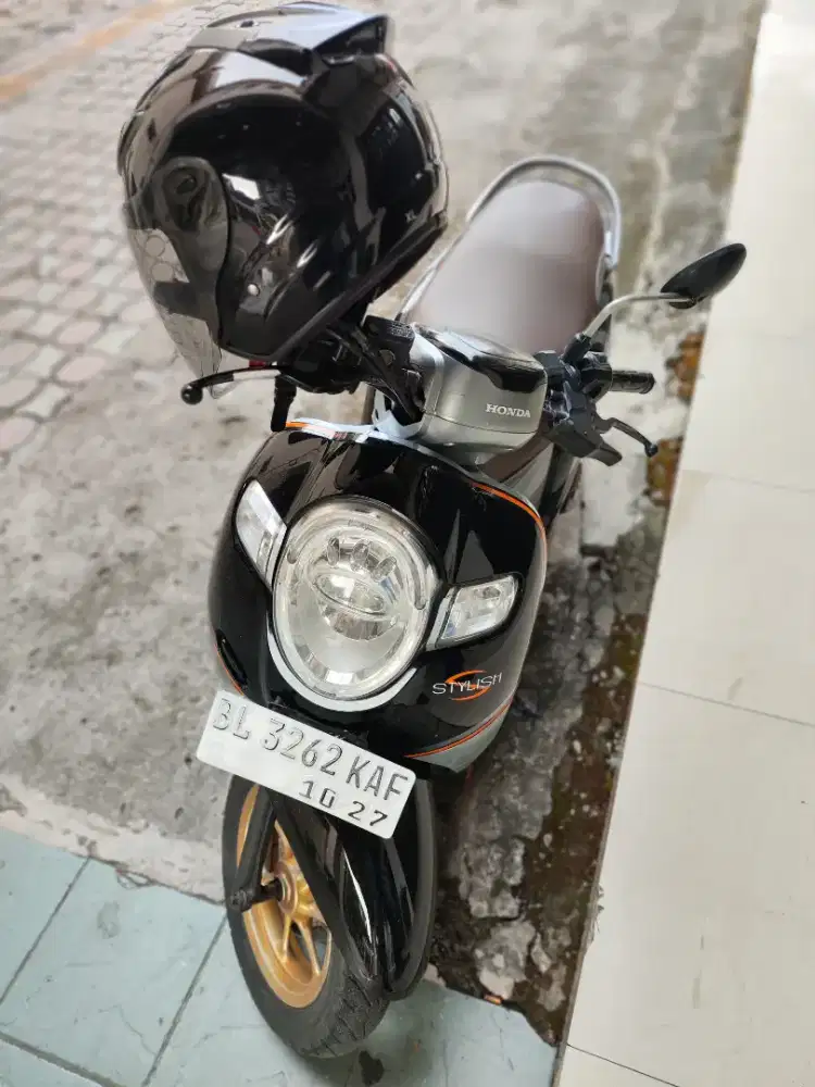 SCOOPY TAHUN 2017 PAJAK & PLAT HIDUP PANJANG