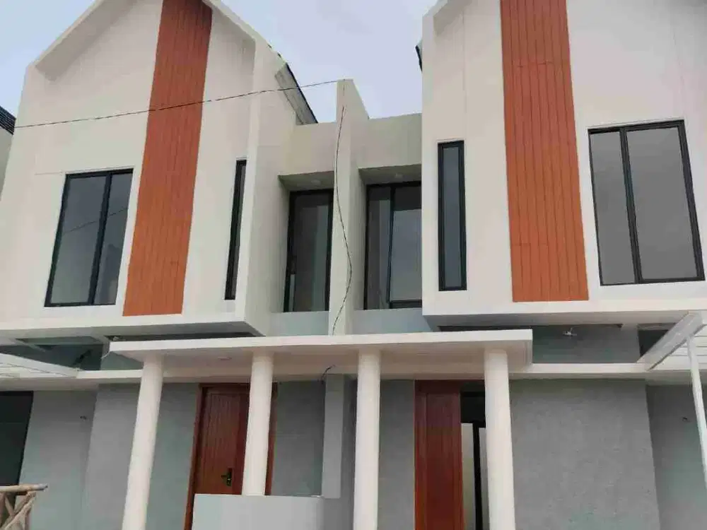 Rumah baru ready 4 unit, perumahan palem lestari, jalan raya mess AL jatisampurna, bekasi
