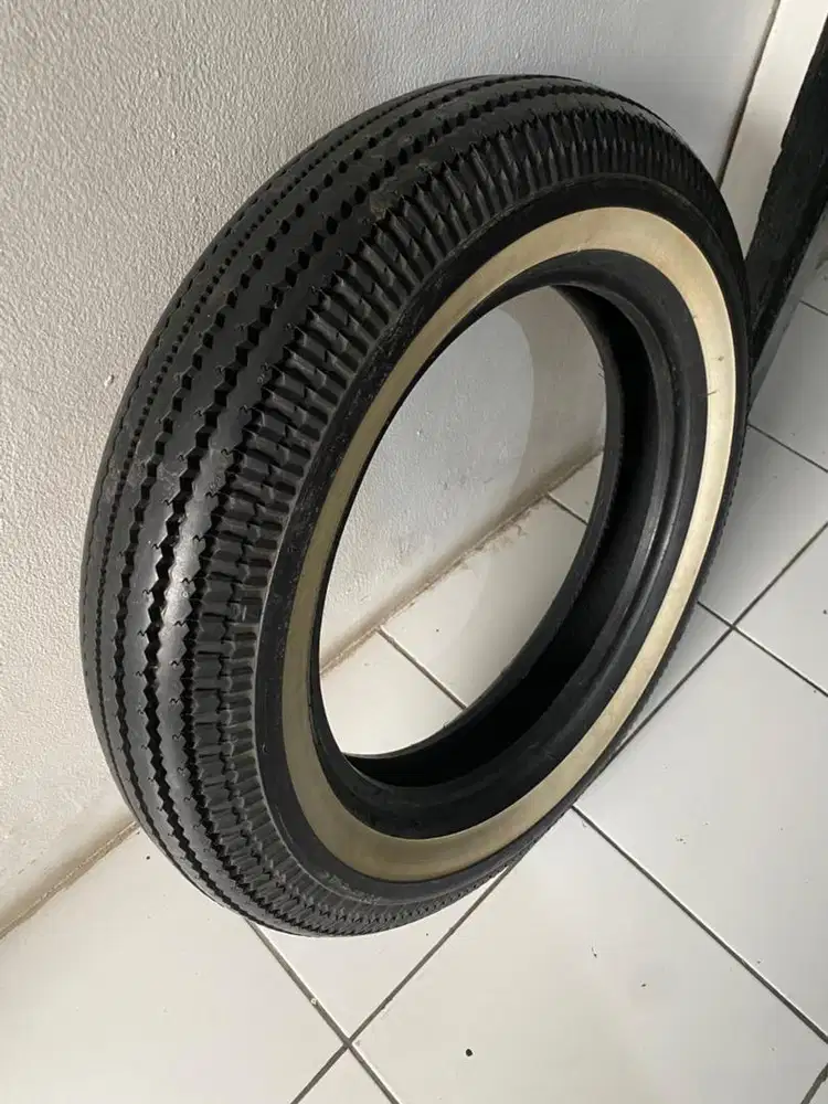 Ban shinko E270 5.00-16 white stripe