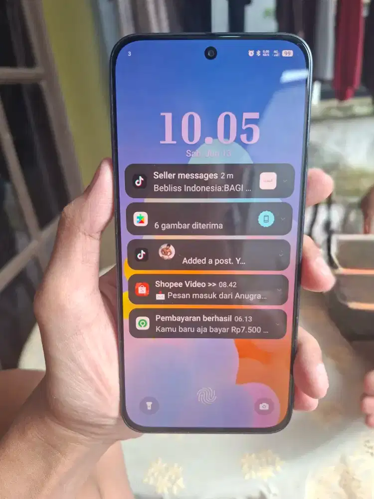 Infinix Hot 60 Pro 8/256 Black Mulus Fullset