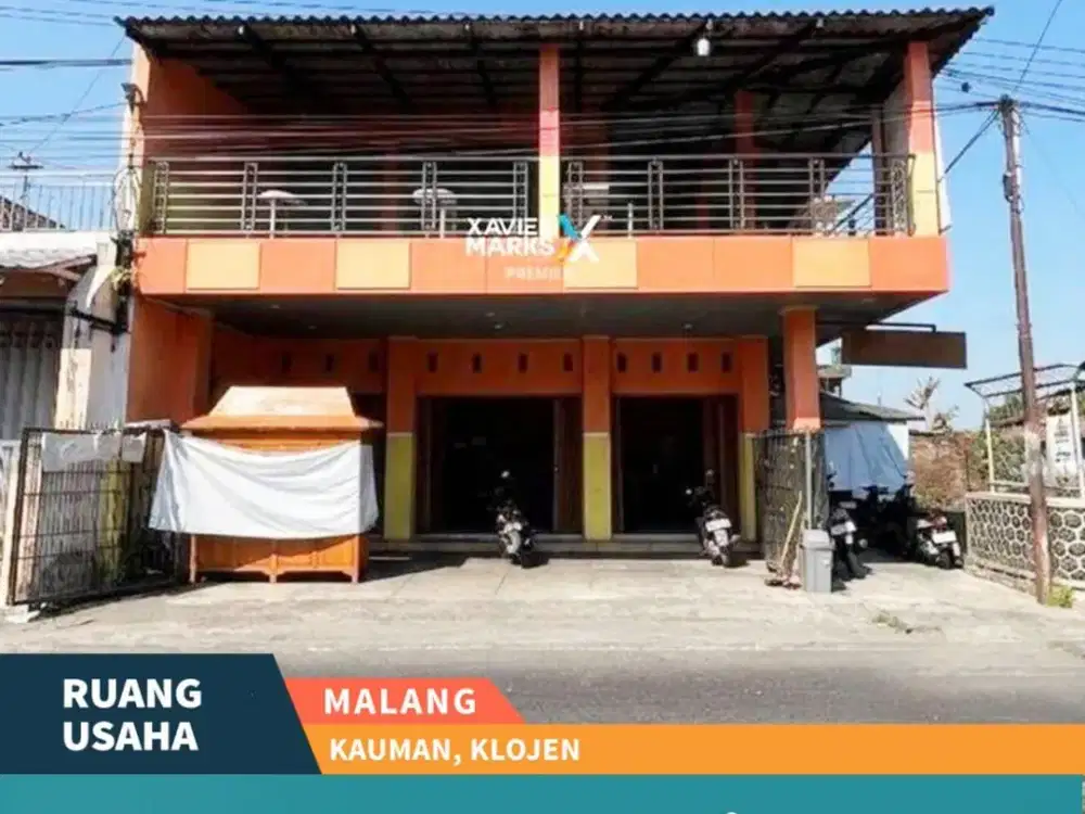 Dijual Ruang Usaha Strategis di Jalan Kauman Klojen Kota Malang