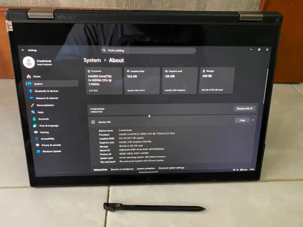 Lenovo L13 Yoga