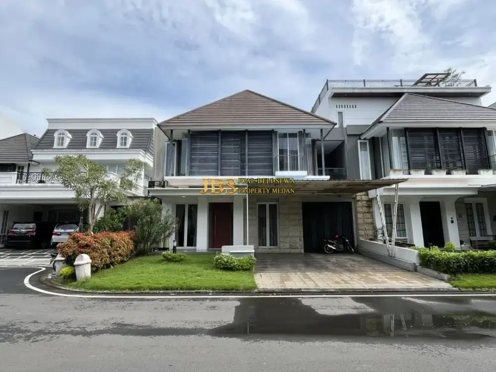 Rumah 2 Tingkat Dijual di Komplek Citraland Gama City Medan Cluster Beverly Hills