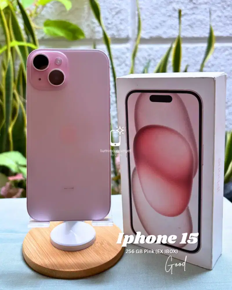 Iphone 15 256 GB Pink (GARANSI ON)