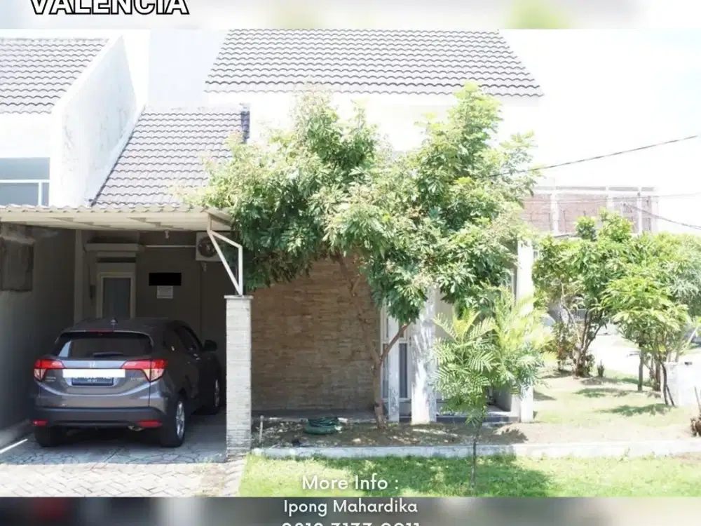 Rumah Hook Dekat Bandara Juanda di Valencia Sidoarjo