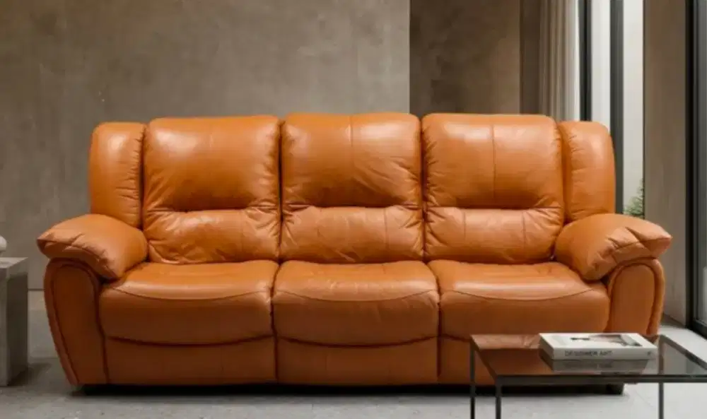 Sofa Cellini Leather Recliner 3 Seater