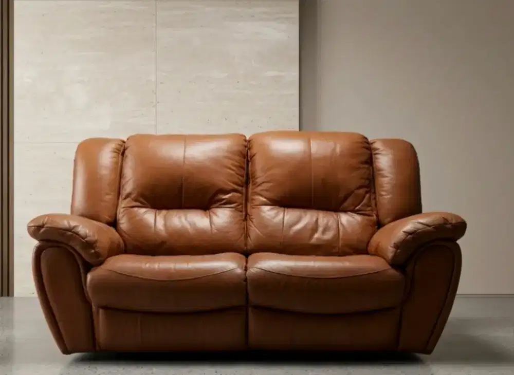 Sofa Cellini Recliner Leather 2 Seater