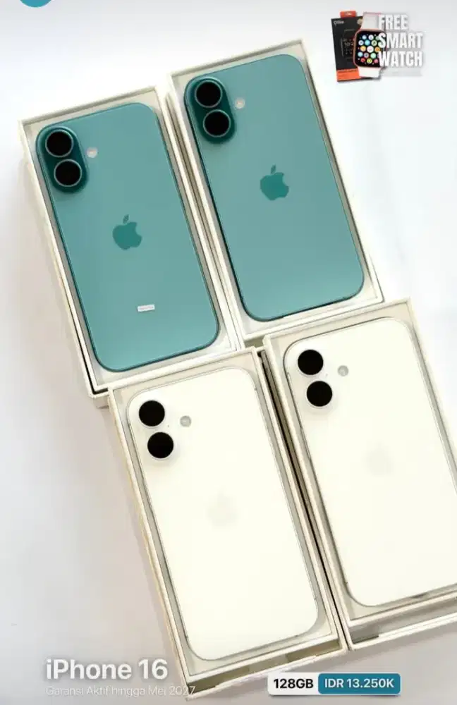 iPhone 16 second resmi busa dikredit hanya bawa KTP
