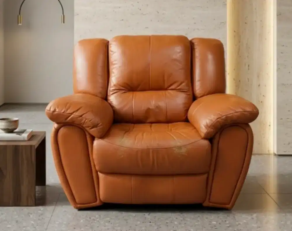 Sofa Cellini Recliner Leather 1 Seater