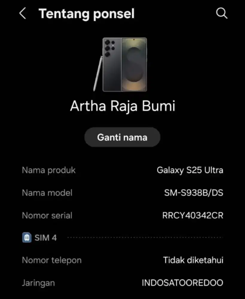Samsung s25 ultra mulus resmi
