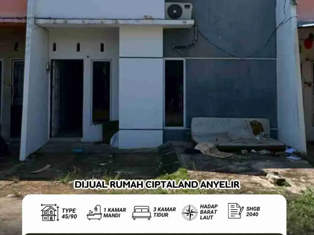 Dijual rumah ciptaland anyelir tiban