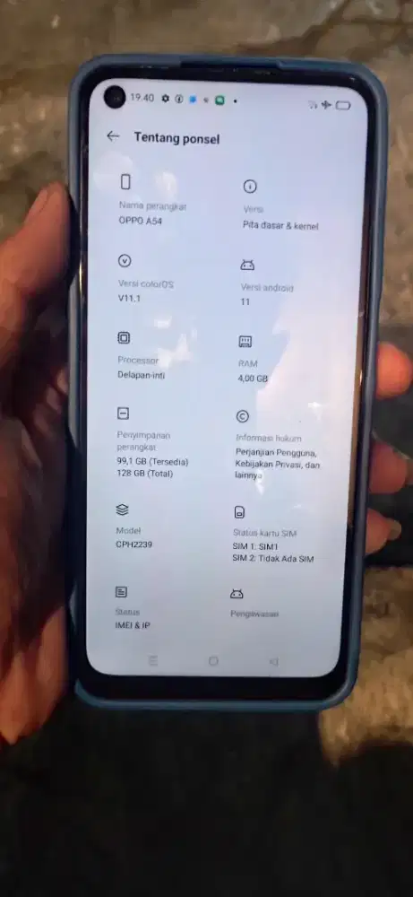 Hp Oppo A54 Ram 4/128