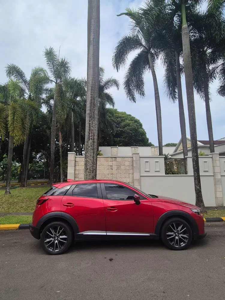 MAZDA CX-3 GT 2017 MERAH – ISTIMEWA, SIAP PAKAI, BANYAK PART BARU