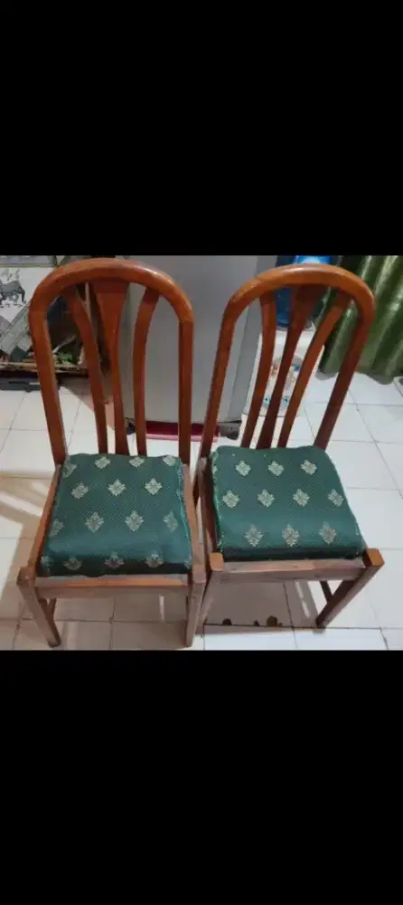 Dijual Kursi Makan jati 2 buah