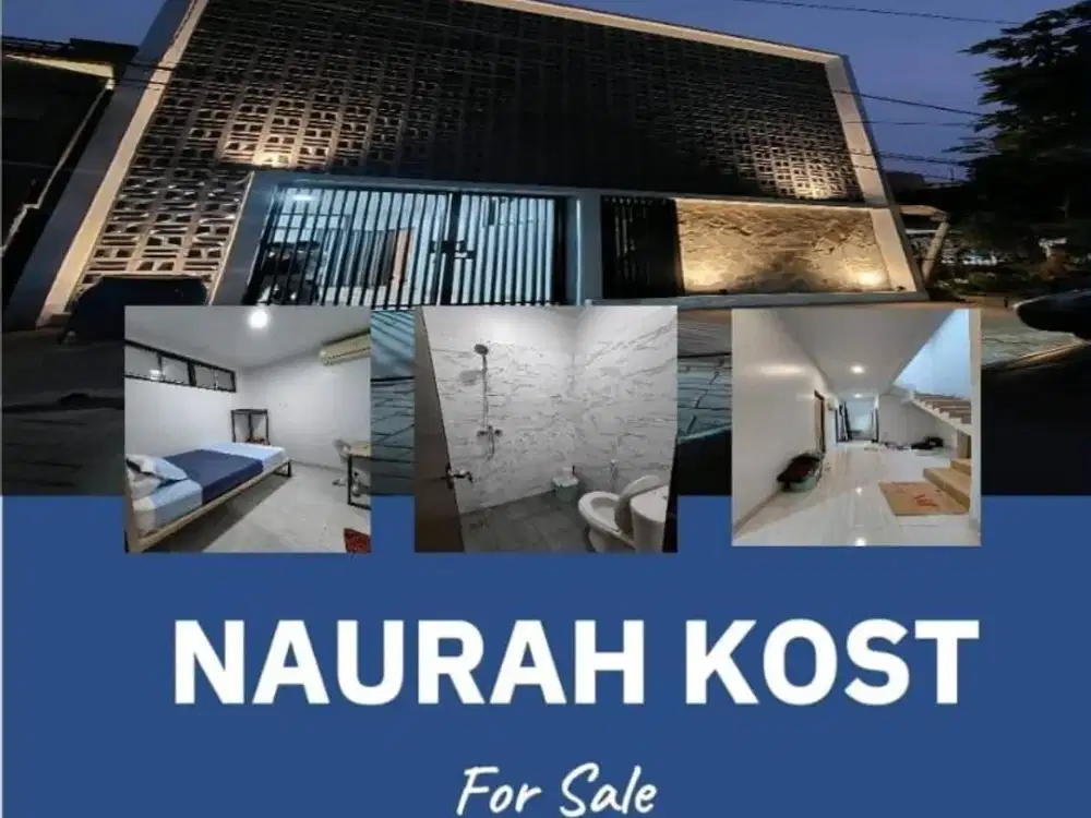 NAURAH Kost Di jual Kost2an 7 pintu (2 Lantai)