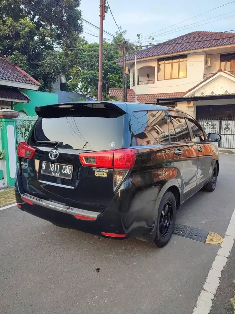 Toyota Kijang Inova G at th 2016 hitam nopol ganjil jakarta timur