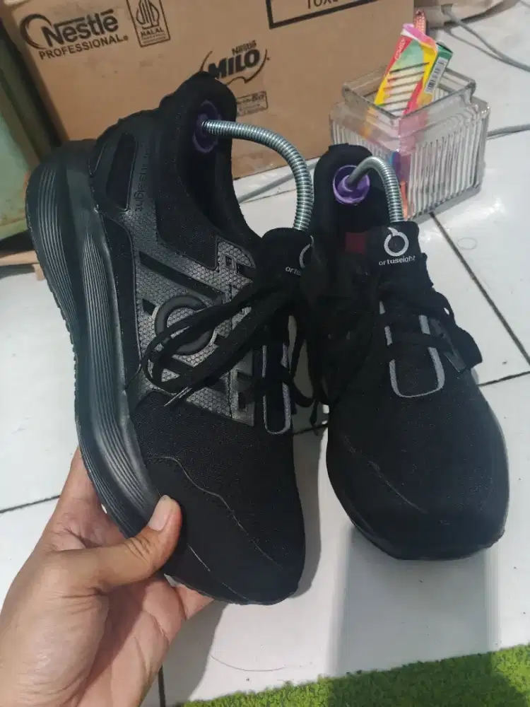 Running Shoes Ortuseight Full Black