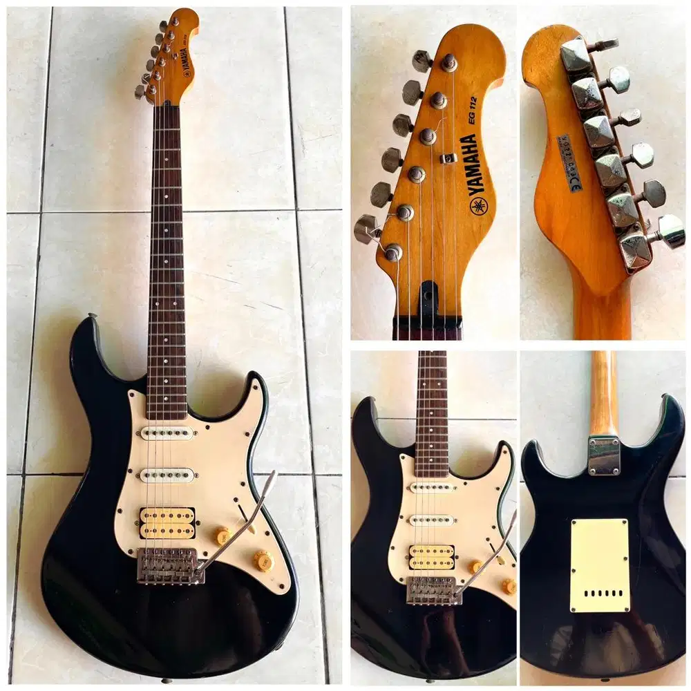 Gitar Elektrik Yamaha Eg112 thn 1990 Original Ori Pasifica 112 v j 212