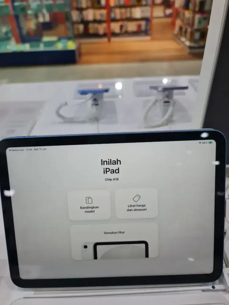 Ipad A16 128 wifi garansi ibox