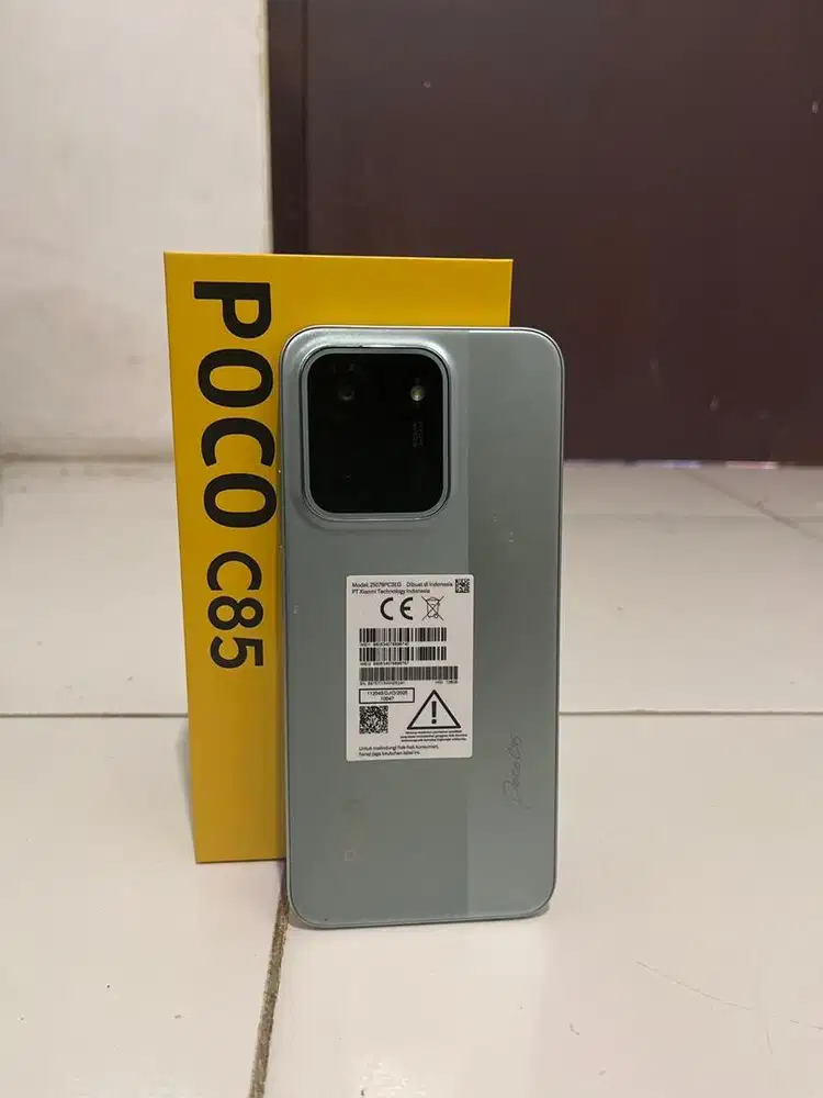 POCO C85 6/128GB Garansi Aktif Lengkap Dus & Fast Charger
