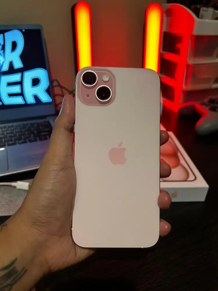 iphone 15 plus 256 pink inter