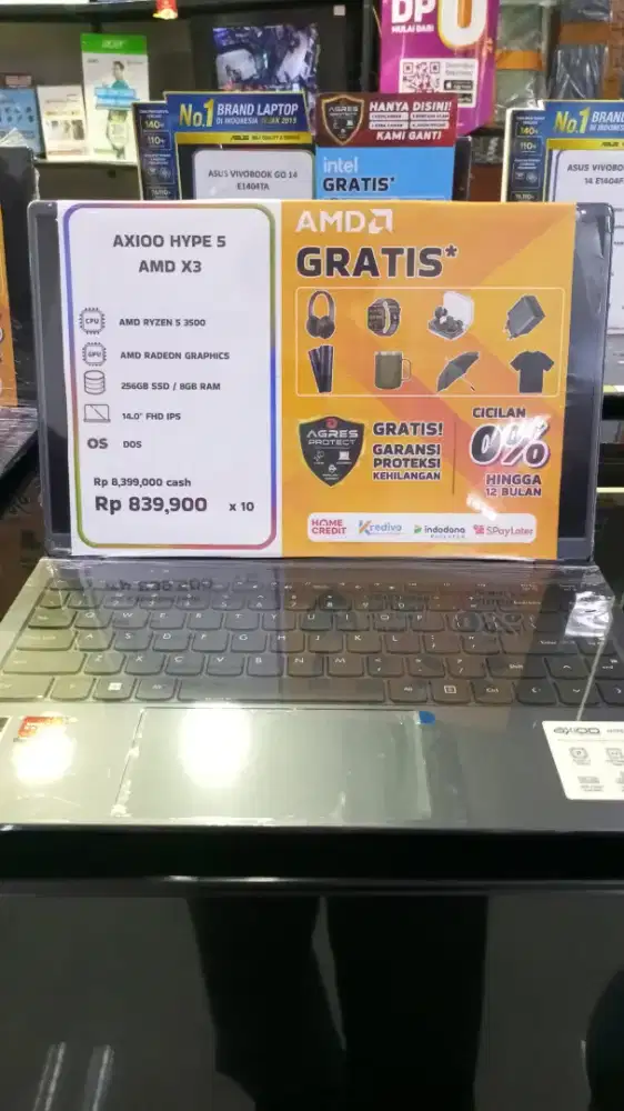 Laptop Axioo HYPE 5 Amd X3