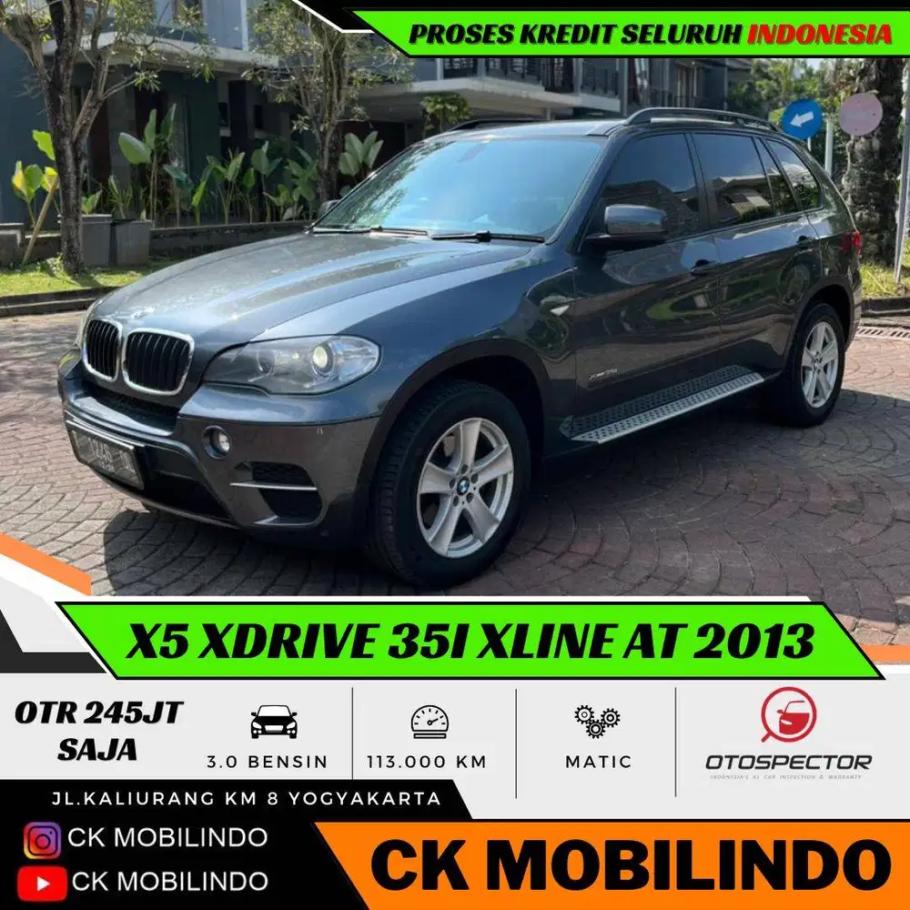BMW X5 Xdrive 35i Xline Tahun 2013 DP Minim Bisa Kredit CX60