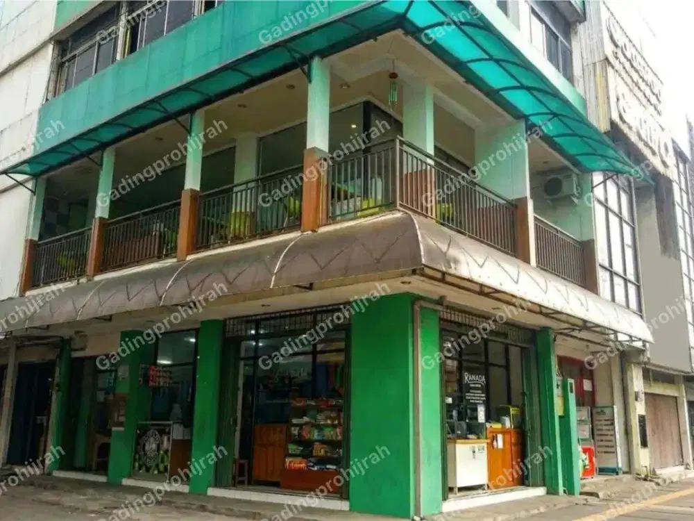 Dijual Rukan 4 Lantai Plus Rumah Tinggal Dan Rooftop Jl. Sudirman - Bandung Kota
