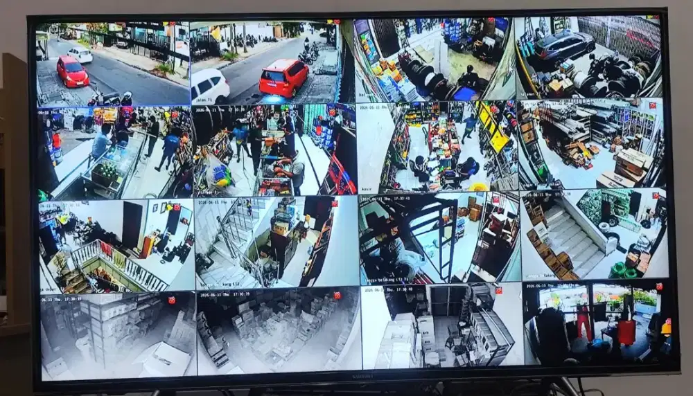 PEMASANGAN CCTV TERLENGKAP