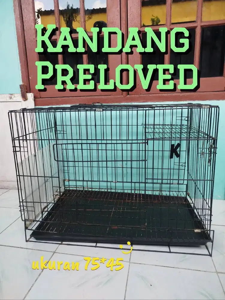 Dijual Kandang 75*45 Preloved
