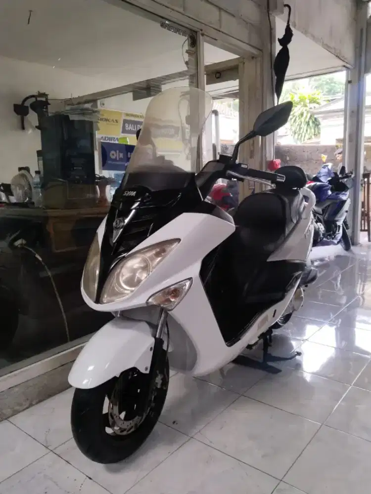 SYM 200 CC TAHUN 2013 PAJAK OFF 1X SURAT LENGKAP