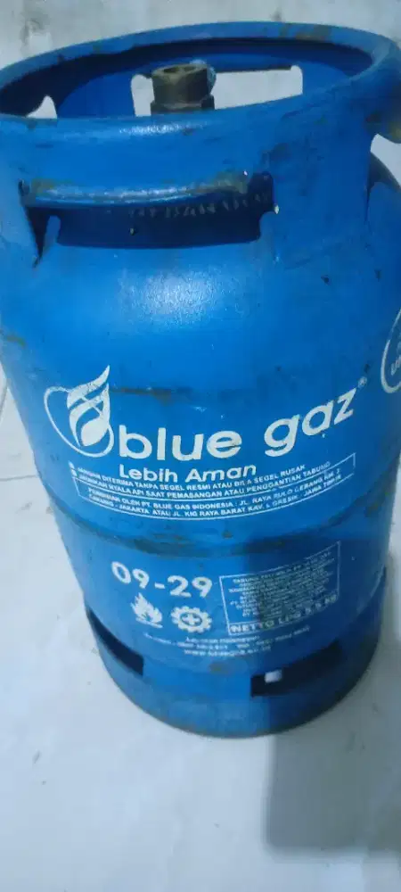 Tabung Blue Gas 5.5 kg pakai drat Aman Digunakan