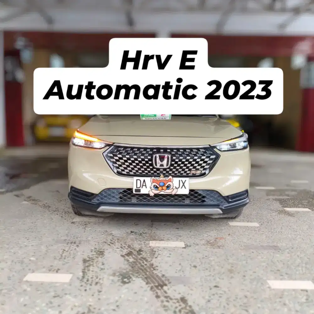 Honda HR-V 2023 tipe E automatic warna coklat plat DA