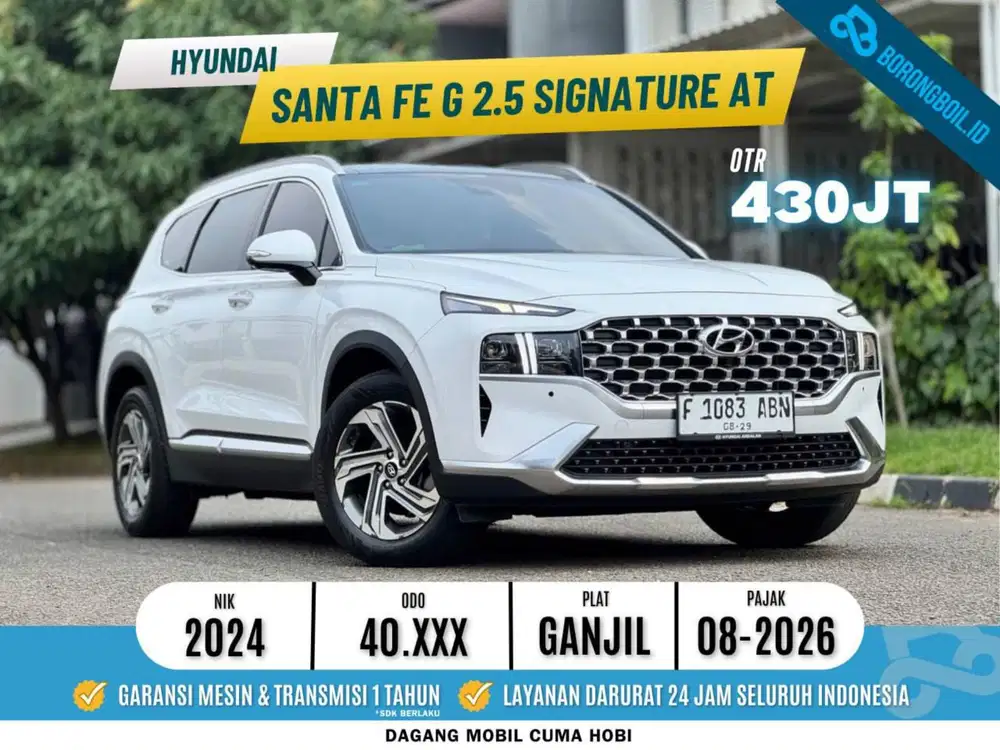 [TERMURAH] Hyundai Santa fe G 2.5 Signature 2024
